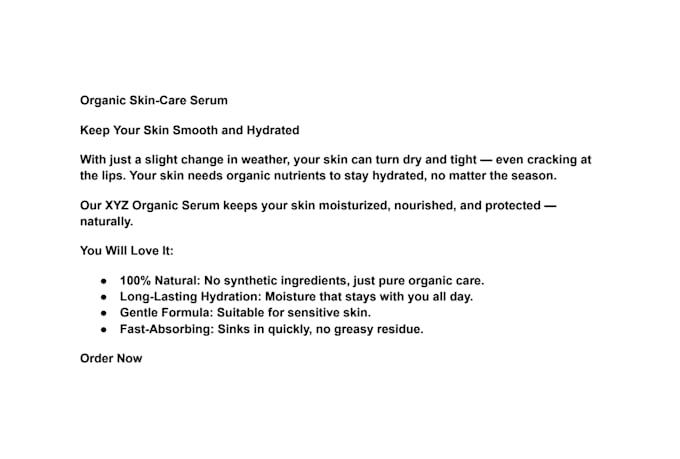 write SEO product descriptions for your ecommerce store